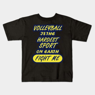 Volleyball Flags Funny Team Beach Volleyball Kids T-Shirt